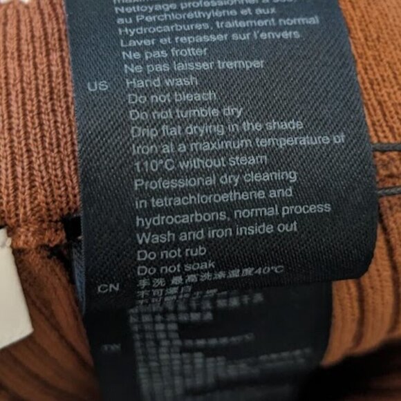 NWT SANDRO | Ribbed Knit Shorts - Picture 8 of 12